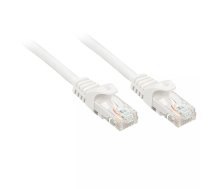 Lindy RJ-45/RJ-45 Cat6 7.5m tīkla kabelis Balts 7,5 m U/UTP (UTP)