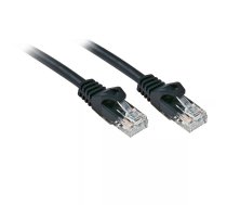 Lindy Rj45/Rj45 Cat6 2m tīkla kabelis Melns U/UTP (UTP)