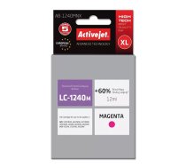Tintes kasetne ActiveJet AB-1240MNX saderīga ar Brother, magenta, 12 ml, palielināta ietilpība (XL)
