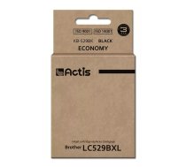 Tintes kasete ACTIS KB-529Bk saderīga ar Brother, pigmenta melnā, 58 ml, standarta ietilpība, 1 gab.