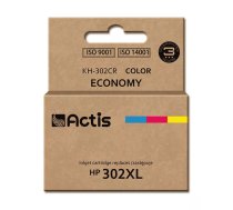 Actis cartridge KH-302CR for Hewlett Packard compatible HP 302XL F6U67AE standard - Kompatibel - Tintenpatrone tintes kārtridžs 1 pcs Saderība Augsta (XL) produktivitāte Tirkīzzils, Fuksīns, Dzeltens