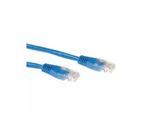 ACT 1.50m Cat6a UTP tīkla kabelis Zils 1,5 m U/UTP (UTP)