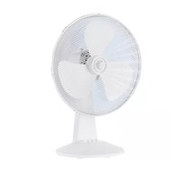 Galda ventilators, 40 W, 40 cm, 3 ātrumi, mehānisks, trokšņa līmenis: 50-60 dB, svārstības 80°, slīpums +24° -12°