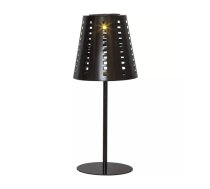 Dekoratīvā LED lampa ar saules bateriju Star Trading Sola, 35cm, 5lm, WW, IP44, melna
