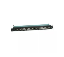 VALUE Kat.6 19"-Patchpanel, 24 P, geschirmt, schwarz