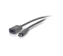 C2G 88658 USB kabelis 0,9 m USB 3.2 Gen 2 (3.1 Gen 2) USB C Melns