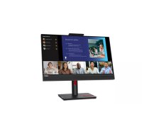 Lenovo ThinkVision T24v-30 24 collu tīmekļa kamera Full HD LCD monitors — 16:9 — Raven Black