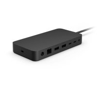 Doku stacija Microsoft Surface Thunderbolt 4 Dock Wired Black 2500 Mbit/s