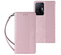 Fusion Magnet Strap grāmatveida maks + aukliņa Samsung A536 Galaxy A53 5G rozā