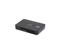 Atmiņas karšu lasītājs Renkforce RF-5461104 Micro USB 3.2 Gen 1 melns — microSD/SD atbalsts