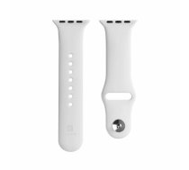 Siksniņa Evelatus EVEAPW38SW — silikona Loop 38/40/41 mm, balta, izmērs S/M