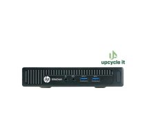 upcycle it HP EliteDesk 800 G1 DM (Refurbished) A Intel® Core™ i5 i5-4570T 8 GB DDR3-SDRAM 256 GB SSD Windows 10 Pro Mini PC Melns