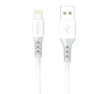 USB-Lightning kabelis Foneng X66, 20W, 3A, 1m (balts)