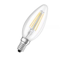 Osram STAR LED spuldze Silti balta 2700 Kelvina grādos 4 W E14 E