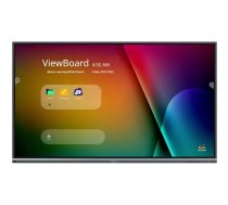 Viewsonic IFP8650-5F Interaktīvā baltā tāfele 2,18 m (86") 3840 x 2160 pikseļi Skārienjūtīgais ekrāns Melns HDMI