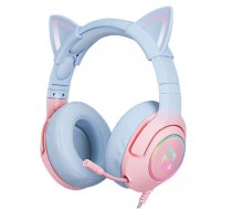 Austiņas Onikuma K9 7.1 Spēļu Rozā un Zilas