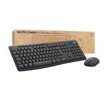 Logitech MK370 Combo for Business tastatūra Pele iekļauta RF bezvadu sakari + Bluetooth QWERTZ Vācu Grafīts