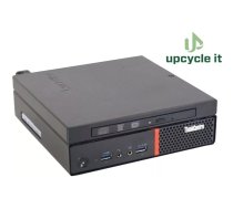 upcycle it Lenovo ThinkCentre M900x Tiny (Refurbished) Grade A Intel® Core™ i5 i5-6600 8 GB DDR4-SDRAM 256 GB SSD Windows 10 Pro Mini PC Melns