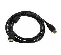 Riff HDMI Vads V1.4 Ar Interneta ar A tipa Filtru - 19/19 vīriešu/vīriešu Zelta Platted 1.5m Melns (beramā veidā)