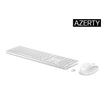 HP 650 Bezvadu Tastatūras un Peles Komplekts Pilna izmēra Membrānas Balts