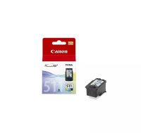 Canon CL-511 Colour tintes kārtridžs 1 pcs Oriģināls Tirkīzzils, Fuksīns, Dzeltens