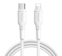 Kabeļa savienojums no USB-C uz Lightning Mcdodo CA-7280, 1,2 m (balts)