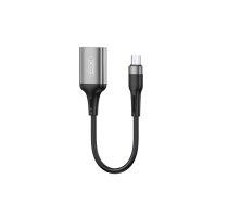 XO adapteris OTG NB201 USB - microUSB melns