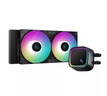 Visi vienā šķidrumu dzesētājs DeepCool LE520 12 cm Melns