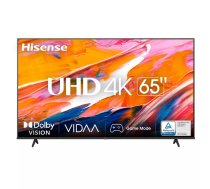 Hisense 65A6K televizors 165,1 cm (65") 4K Ultra HD Viedtelevizors Wi-Fi Melns 300 cd/m²