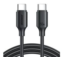 Joyroom S-CC060A9 Datu pārraides &amp; Uzlādes vads USB-C uz USB-C 480Mb / s 60W 1m Black