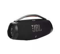 JBL Boombox 3 WiFi bezvadu Bluetooth straumēšanas portatīvais skaļrunis, melns — IP67 putekļu un ūdensizturīgs Airplay Alexa PartyProof HD 3D skaņa