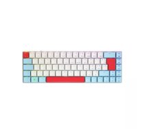 CHERRY MX-LP 2.1 Compact Wireless tastatūra RF bezvadu sakari + Bluetooth AZERTY Franču Balts