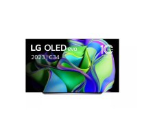 LG OLED evo OLED83C31LA televizors 2,11 m (83") 4K Ultra HD Viedtelevizors Wi-Fi Melns
