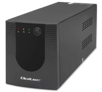 Qoltec 53777 nepārtrauktas barošanas avots (UPS) Line-Interactive 2 kilovoltampērs 1200 W 4 Maiņstrāvas izvade (-s)