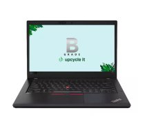 upcycle it Lenovo ThinkPad T480 (Refurbished) Grade B Intel® Core™ i5 i5-8350U Portatīvais dators 35,6 cm (14") Skārienjūtīgais ekrāns Full HD 16 GB DDR4-SDRAM 512 GB SSD Wi-Fi 5 (802.11ac) Windows 11