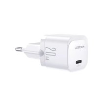 Joyroom JR-TCF02 Mini formāta Ātrs tīkla lādētājs ar USB C 20W PD White