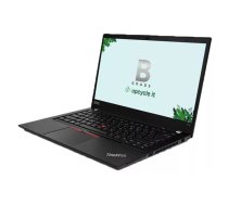 upcycle it ThinkPad Lenovo T490 (Refurbished) Grade B Intel® Core™ i5 i5-8265U Portatīvais dators 35,6 cm (14") Full HD 8 GB DDR4-SDRAM 256 GB SSD Windows 11 Pro Melns