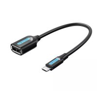 Vention CCUBB USB kabelis 0,15 m USB 2.0 Micro-USB B USB A Melns