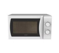 Solo mikroviļņu krāsns CANDY CMW20SMW — 700 W, 20 l, 5 jaudas līmeņi, 255 mm turntable, balta