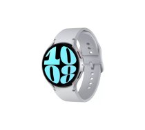 Viedpulkstenis Samsung Galaxy Watch6 44 mm, 44 mm korpuss, alumīnijs, sudraba, skārienekrāns, 425 mAh, ūdensizturīgs 50 m