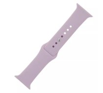 Silikona siksniņa Fusion Accessories priekš Apple Watch 38/40/41 mm, izmērs M, pūdera rozā