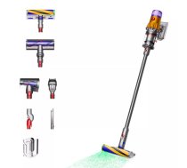 Putekļsūcējs-stienis Dyson V12 Detect Slim Absolute 2‑in‑1 bezvadu, 545 W, 150 AW sūkšana, 0,35 L trauks, 60 min darbība, mazgājams filtrs