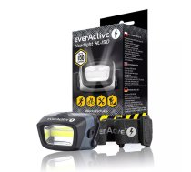 Everactive HL150 kabatas baterija Melns Pieres lukturis COB LED