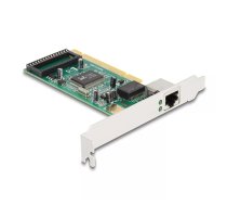 DeLOCK PCI karte uz 1 x RJ45 Gigabit LAN RTL Pilna augstuma Zema profila