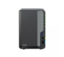 Synology DiskStation DS224+ datu uzglabāšanas serveris NAS Desktops Ethernet/LAN savienojums Melns J4125
