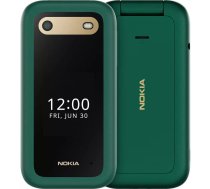 Nokia 2660 Flip 7,11 cm (2.8") 123 g Zaļš Tālrunis ar papildiespējām