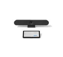 Grupu video konferenču sistēma Logitech Rally Bar Huddle + Tap IP Bundle