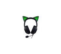 Razer Kraken Kitty V2 Austiņas Vadu Speļu USB Type-A Melns