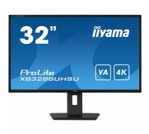 iiyama ProLite XB3288UHSU-B5 monitori 80 cm (31.5") 3840 x 2160 pikseļi 4K Ultra HD LCD Melns