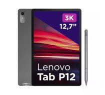 Lenovo Tab P12 Mediatek 128 GB 32,3 cm (12.7") 8 GB Wi-Fi 6 (802.11ax) Android 13 Pelēks